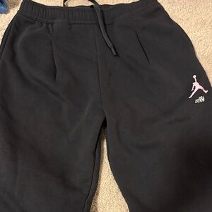 Kids Black Joggers